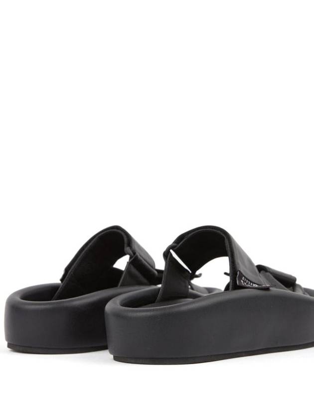 Webbing Slip-on Platform Sandals Black - MAISON MARGIELA - BALAAN 5