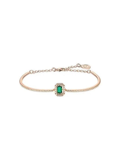 Una Millenia Octagon Pendant Bracelet Green Rose Gold - SWAROVSKI - BALAAN 2