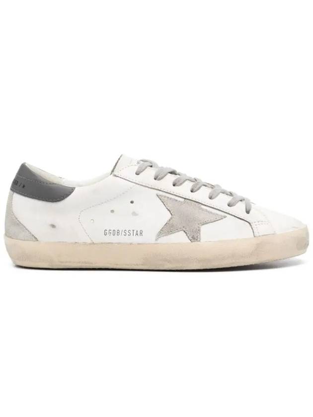 Superstar Grey Tab Low Top Sneakers White - GOLDEN GOOSE - BALAAN 2