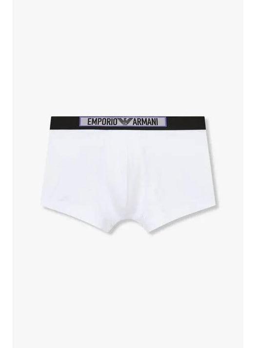 UNDERWEAR Men s Frame Logo Banding Drawn White - EMPORIO ARMANI - BALAAN 1