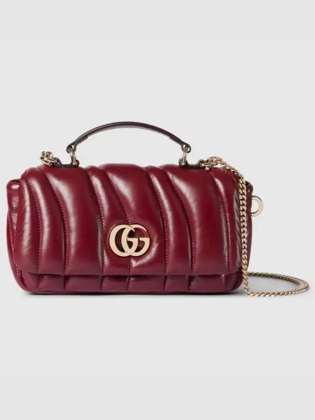 GG Milano Mini Top Tote Bag Rosso Ancora Red - GUCCI - BALAAN 2