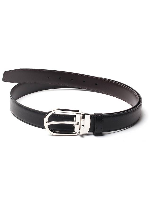 Pin Buckle Reversible Belt Black - MONTBLANC - BALAAN 2