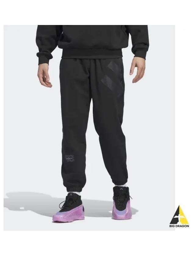 adidas Anthony Edwards Pants Black IW8058 - ADIDAS - BALAAN 1