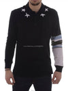 Men's Star Patch Long Sleeve TShirt 14S 7108706 001 - GIVENCHY - BALAAN 9