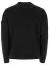 Lens Wappen Sweatshirt Black - CP COMPANY - BALAAN 4