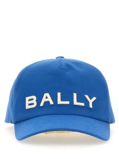 Embroidered Logo Ball Cap Blue - BALLY - BALAAN 2