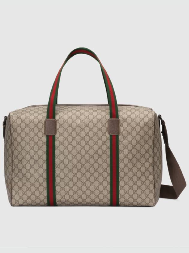 Ebony Soft GG Supreme Maxi Duffel Bag Beige - GUCCI - BALAAN 2