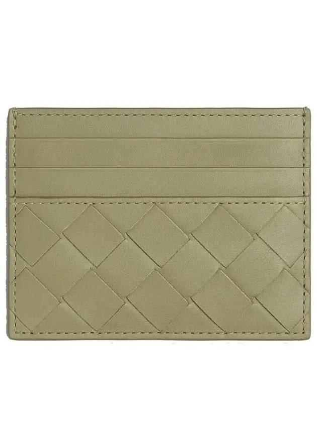 Intrecciato Leather Card Wallet Beige - BOTTEGA VENETA - BALAAN 2