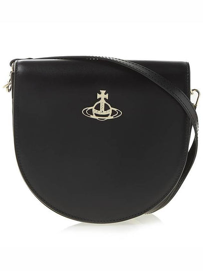 Sarah Saddle Cross Bag Black - VIVIENNE WESTWOOD - BALAAN 2