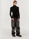 Jersey Roll Neck Black - MONTSENU - BALAAN 4