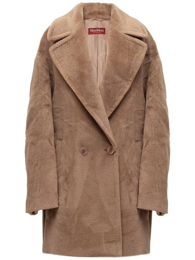 Gio Alpaca Wool Coat Camel GIO 006 - MAX MARA - BALAAN 1