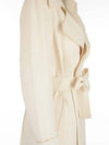 24SS Coat J0709411 Y0C Ivory - THEORY - BALAAN 3