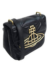 Linda Cross Bag Black - VIVIENNE WESTWOOD - BALAAN 4