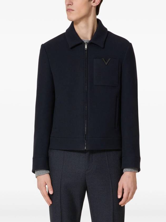 Valentino Garavani Jackets Blue - VALENTINO - BALAAN 3