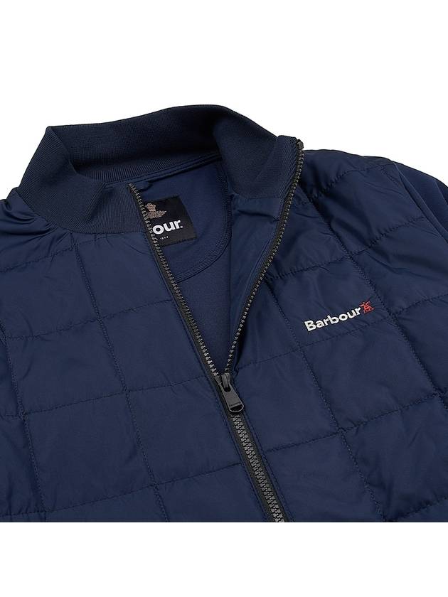 Box Quilted Jacket Navy - BARBOUR - BALAAN 9