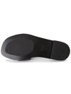 Bell Leather Slippers Black - MONCLER - BALAAN 6