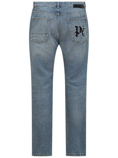 Palm Angels Jeans With Monogram Pa - PALM ANGELS - BALAAN 2