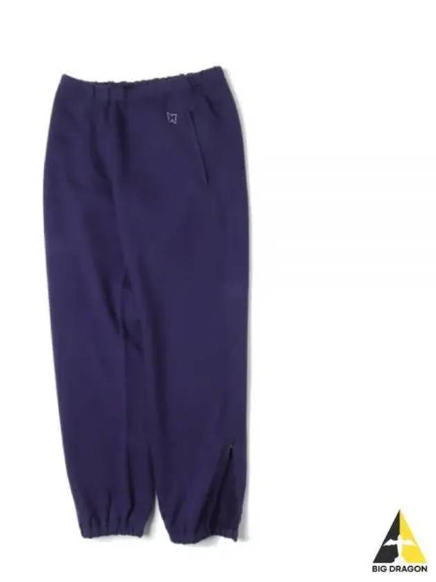 Zipped Sweat Pant Purple MR303 zip up pants - NEEDLES - BALAAN 1