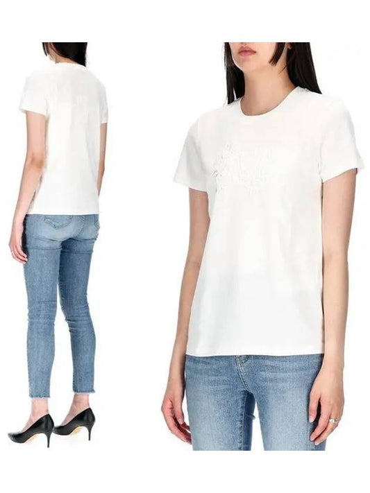 Women's Sacha Short Sleeve T-Shirt White - MAX MARA - BALAAN 2