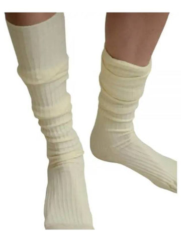 Overknee Socks in Mimosa KOKCRSP24 Overknee Socks - BASERANGE - BALAAN 1