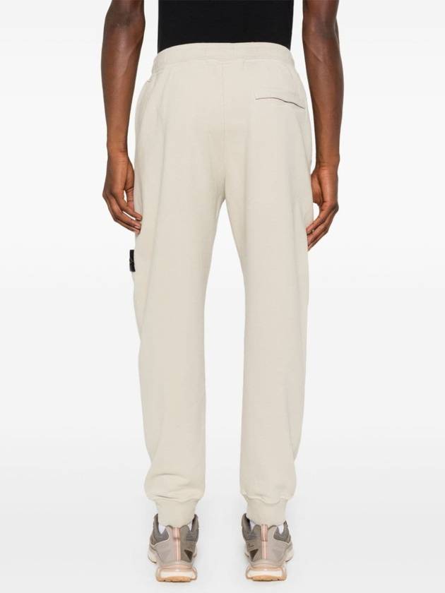 Signature Wappen Patch Cotton Baggy Pants Plaster - STONE ISLAND - BALAAN 4