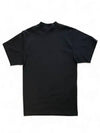 Cotton Crew Neck Short Sleeve T-Shirt Navy - BALENCIAGA - BALAAN 2