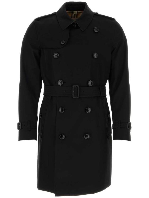 Kensington Heritage Trench Coat Black - BURBERRY - BALAAN 2