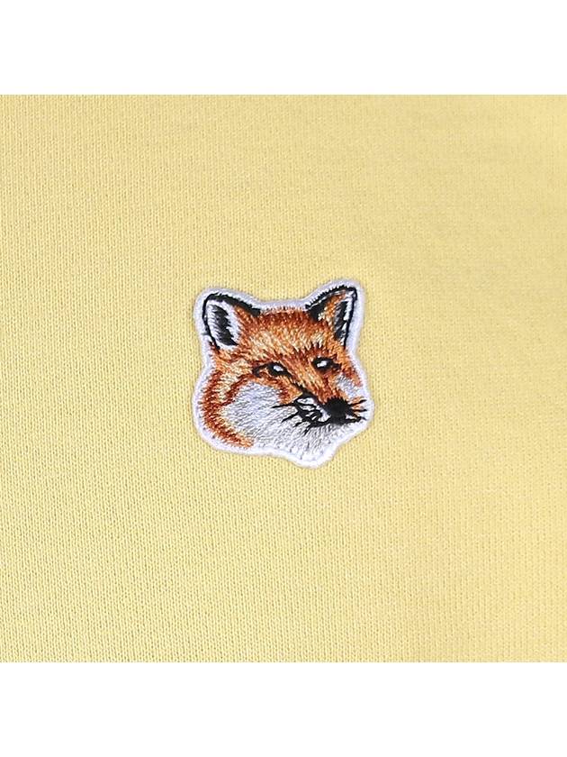 Fox Head Patch Classic Sweatshirt Soft Yellow - MAISON KITSUNE - BALAAN 6