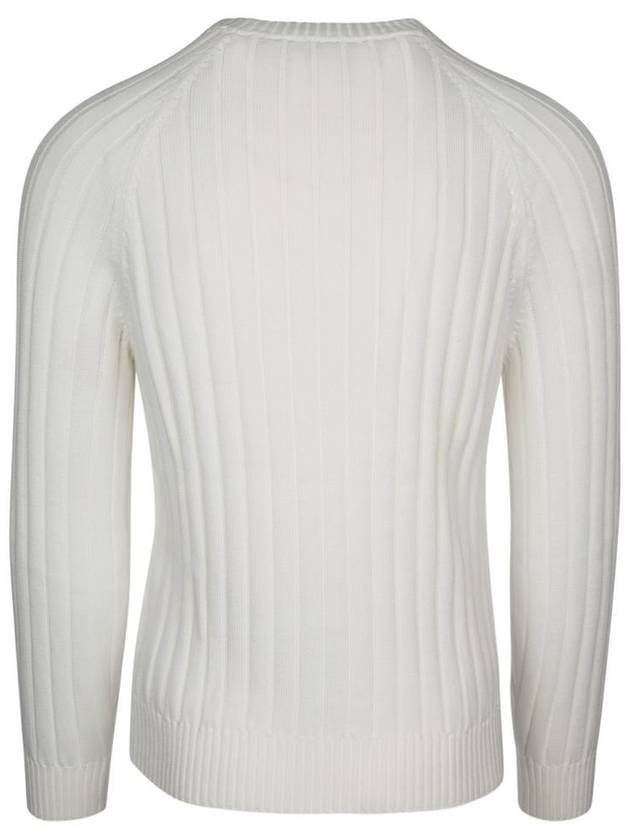 White Cotton Jumper M28707500C2723 B0561002186 - BRUNELLO CUCINELLI - BALAAN 3