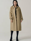 Influencer Seyoung wh Butter Raglan Wool Handmade Long Coat Yellow - SORRY TOO MUCH LOVE - BALAAN 1