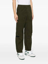 Wappen Logo Cotton Cargo Pants Olive Green - STONE ISLAND - BALAAN 4