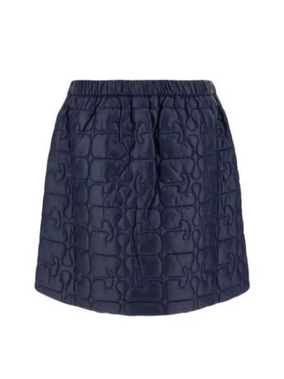 Shiny quilted skirt - GANNI - BALAAN 2