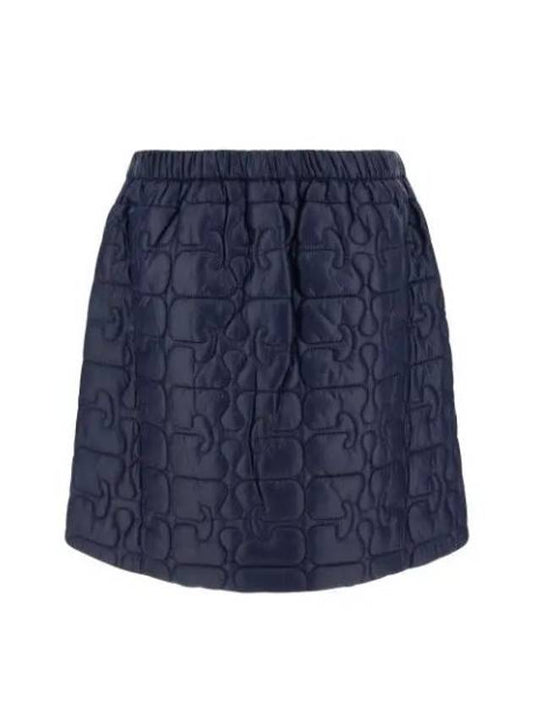 Shiny quilted skirt - GANNI - BALAAN 2