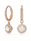 Una Angelic Constella Drop Earrings Rose Gold - SWAROVSKI - BALAAN 1