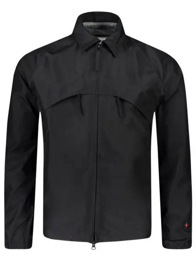 Gore-Tex Marina Recycled Zip-Up Jacket Black - STONE ISLAND - BALAAN 2