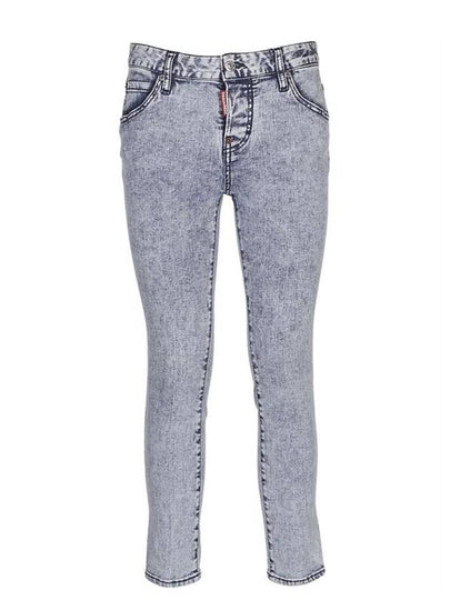 5 Pocket Skinny Jeans Blue - DSQUARED2 - BALAAN 2