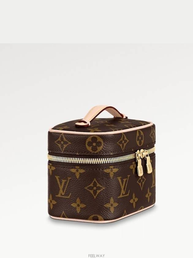 Nice Nano Pouch Bag Brown - LOUIS VUITTON - BALAAN 4