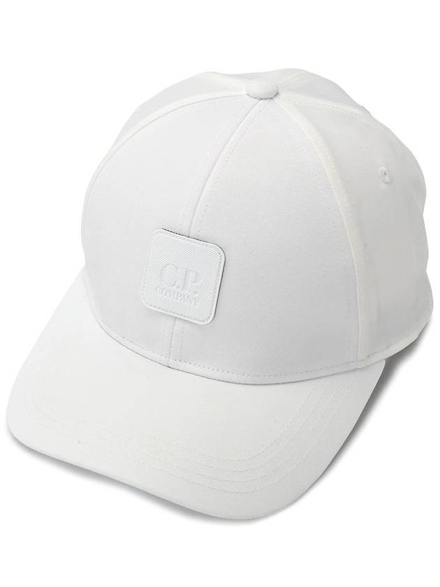 Logo Patch Ball Cap White - CP COMPANY - BALAAN 2