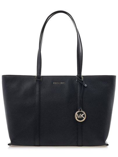 Temple Large Pebbled Leather Tote Bag Black - MICHAEL KORS - BALAAN 2