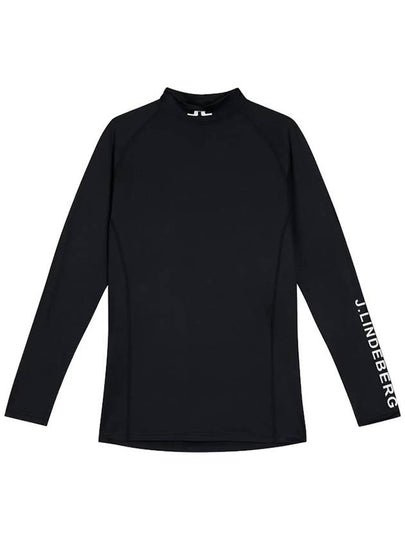 Golf Aello Soft Compression Long Sleeve T-Shirt Black - J.LINDEBERG - BALAAN 2