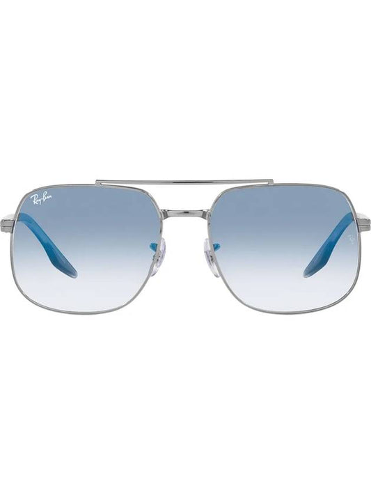 daily gradient Boeing metal sunglasses blue - RAY-BAN - BALAAN.