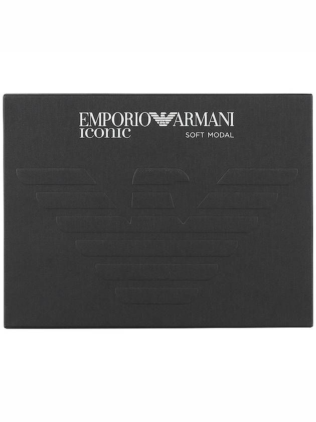 Soft Modal Trunk Briefs Black - EMPORIO ARMANI - BALAAN 11