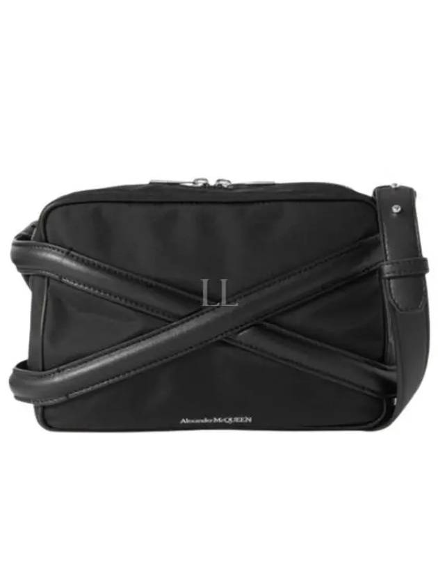 Harness Nylon Cross Bag Black - ALEXANDER MCQUEEN - BALAAN 2