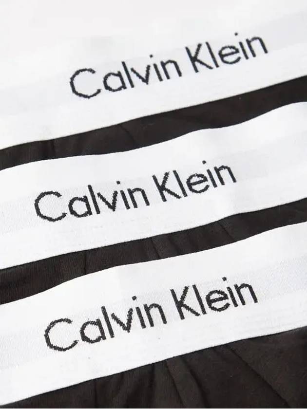 Underwear 3pack jacquard cotton blend trunk briefs - CALVIN KLEIN - BALAAN 4