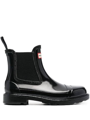 Commando Gloss Chelsea Boots Black - HUNTER - BALAAN 1