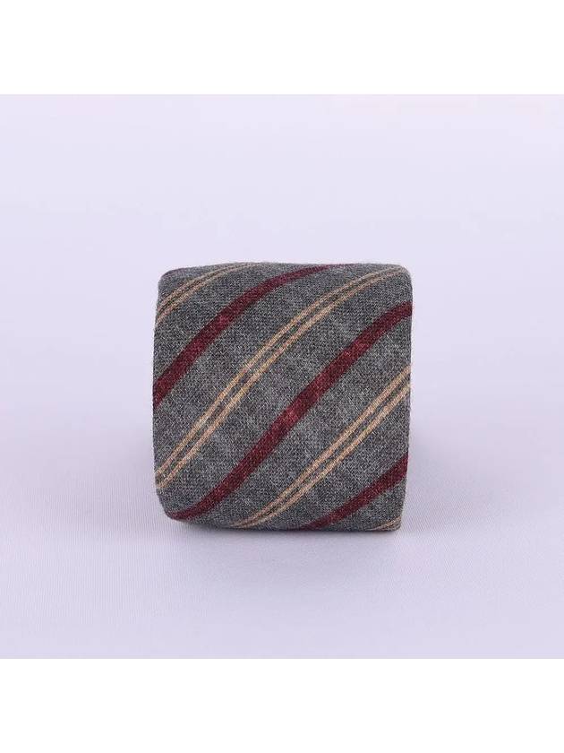 Wool Tie MM8840018 TM884 CBR89 - BRUNELLO CUCINELLI - BALAAN 3