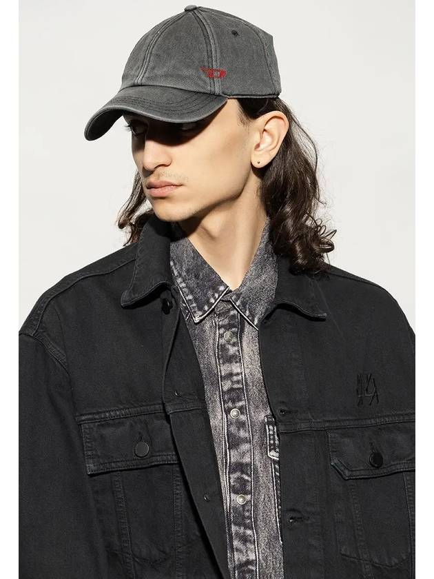 C-Lib-4 Denim Ball Cap Black - DIESEL - BALAAN 4