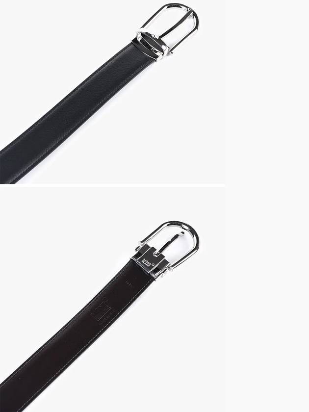 Pin Buckle Reversible Belt Black - MONTBLANC - BALAAN 4