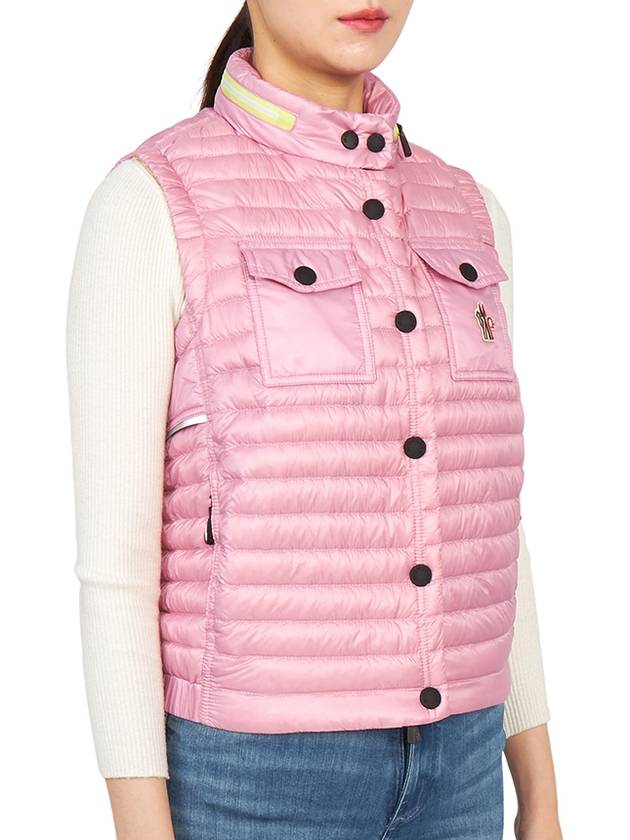 Gumiane Quilted Vest Pink - MONCLER - BALAAN 5