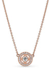 Vintage Circle Collier 45cm Necklace Rose Gold - PANDORA - BALAAN 2